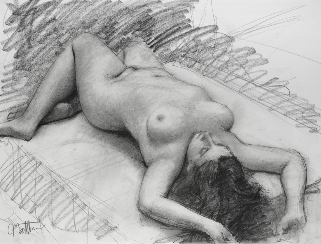 Reclining Nude Sketch #1110