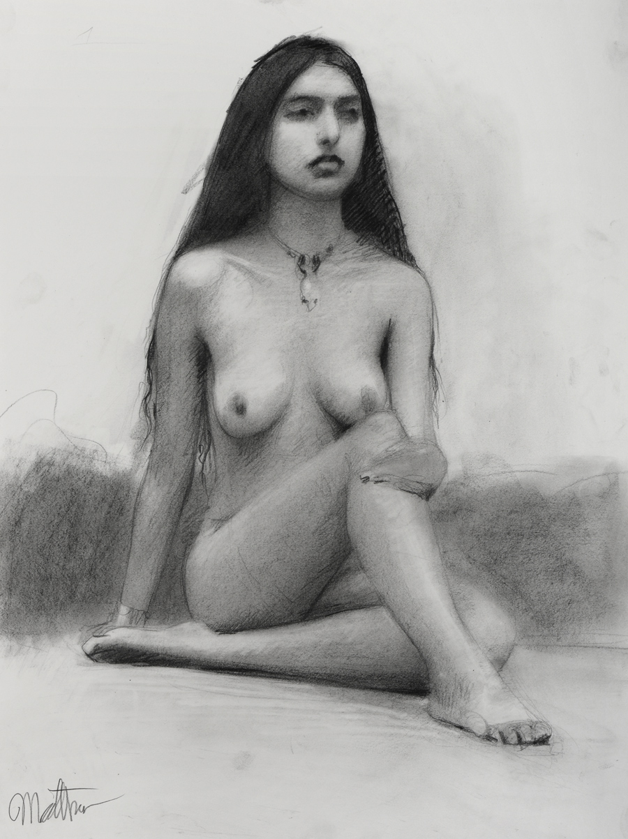 Asha – figure drawing #1118