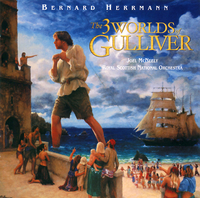 The 3 Worlds of Gulliver – CD cover & giclee