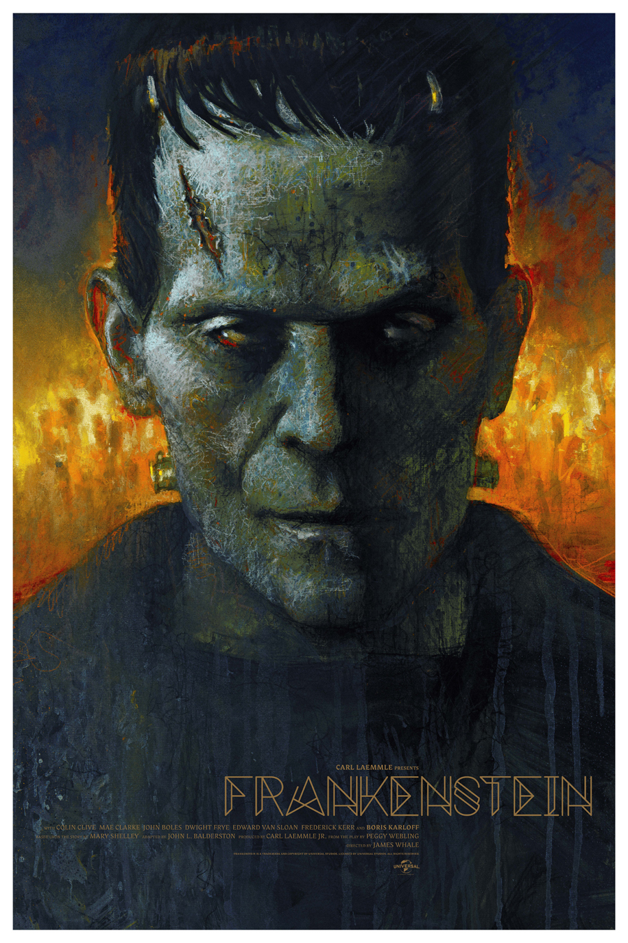 Frankenstein – Mondo Print