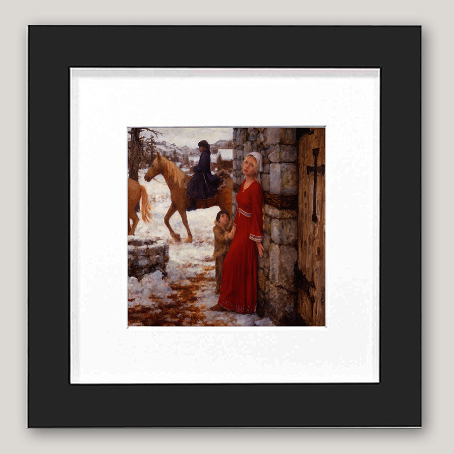 KL “The Wife” – 6×6 mini framed