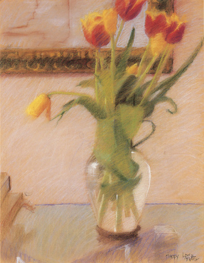 Tulips – notecard